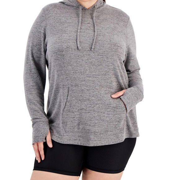 Balance Collection Heather Gray Women's Hoodie - Picture 1 of 9